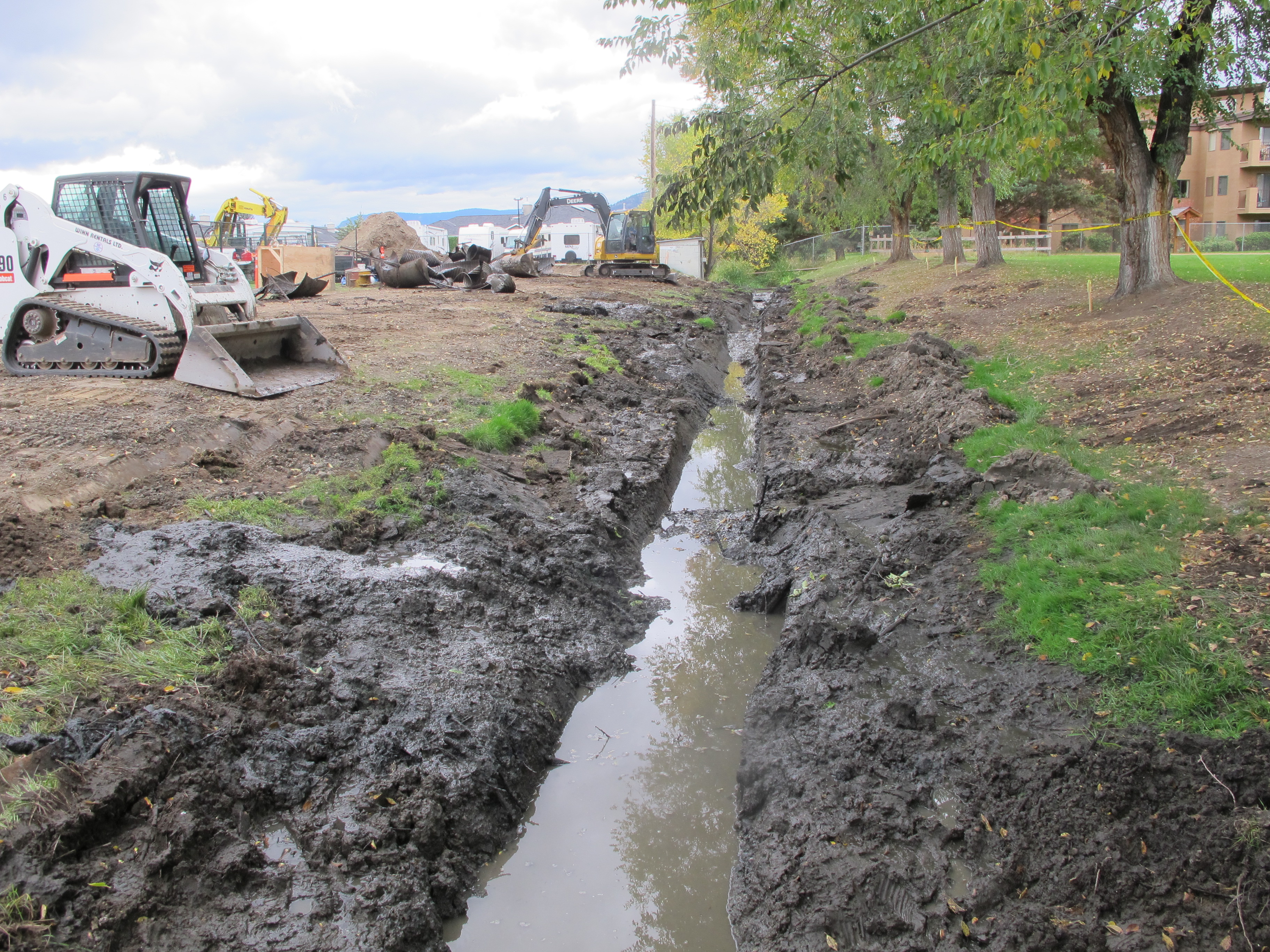 Update on KLO Middle School: Painted Turtles and Fish Will Soon Settle Into a New naturalized Creek and Wetland Complex