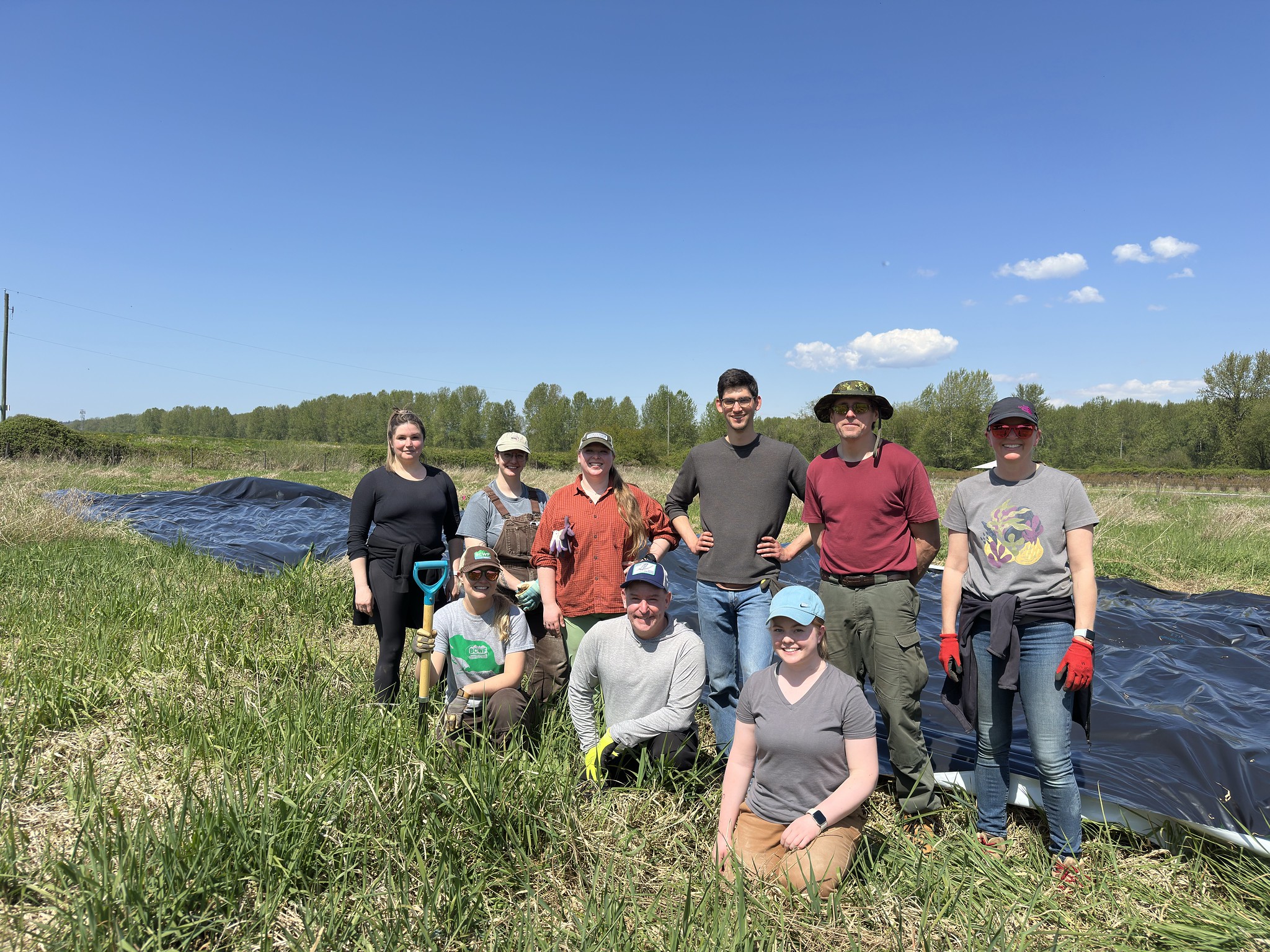 Restoring a Wetland at Glen Valley Organic Farm 